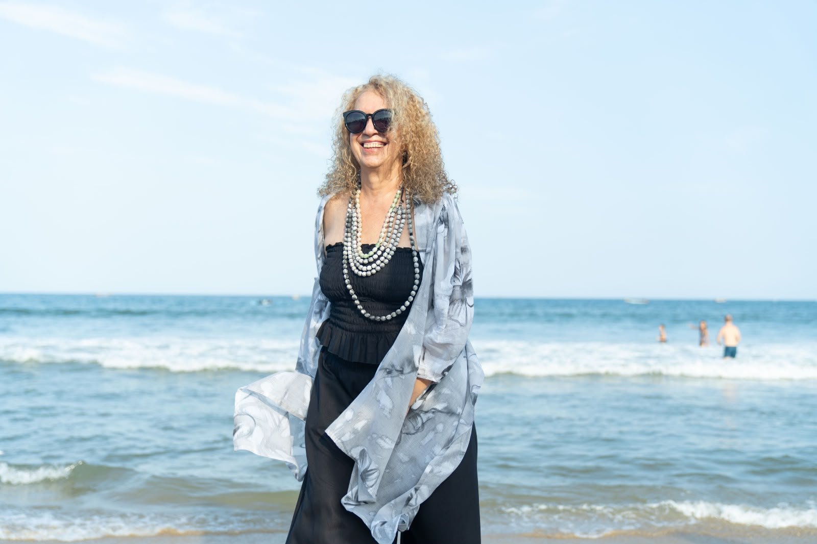 Wide Viscose Palazzo Pants